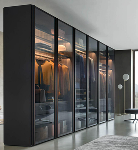 Smart Bedroom Solid <strong>Pine</strong> Wooden <strong>Wardrobe</strong> Closet Design <strong>Wardrobe</strong> Wooden with Mirror - Product Image 2