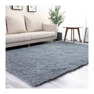 High Quality Home Decoration Floor Rug High Pile Shaggy Plush Carpet Plush Rug for Living Room