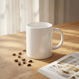 Taza de Café de Cerámica Blanca, Taza para Sublimación con Impresión Personalizada, Taza de Té con Logotipo Personalizado para Oficina, Hogar, Regalo - Product Image 1