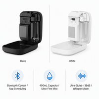 Diffuseur de parfum commercial pour hôtel 400ml, couverture 500-1000m², avec application Bluetooth, écran tactile, fixation murale ou sur pied, logo personnalisé OEM