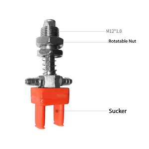 Роботизированный вакуумный захват с присоской 8TX4-10 для квадратных отверстий и глубоких пазов, пневматический силиконовый захват для квадратных отверстий - Product Image 6