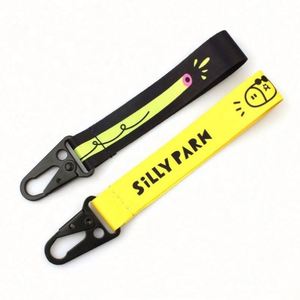Lanyard Personalizado de Poliéster Blanco para Sublimación al por Mayor con Impresión de Serigrafía - Product Image 5