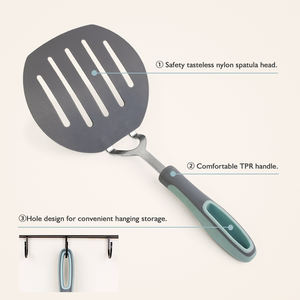 ตะหลิวทอดไข่ปลาซิลิโคนไม้พายทนความร้อนโลโก้ออกแบบได้ตามต้องการ - Product Image 3