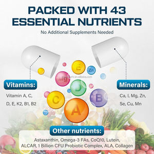 วิตามินรวมสำหรับผู้ชาย 50+ บำรุงสมอง พลังงาน กระดูกแข็งแรง พร้อมสารสกัดจากสมุนไพรและวิตามินรวม 43 ชนิด - Product Image 2