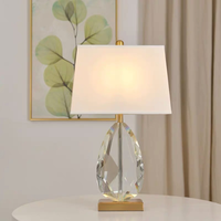 Lámpara de Escritorio LED Moderna y Minimalista con Pantalla Cuadrada de Vidrio Premium, Flexible, con Alimentación de CA, para Lectura en la Cama, Dormitorio y Decoración de Hotel
