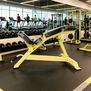 <span class=keywords><strong>Banc</strong></span> réglable robuste avec soutien lombaire pour la presse à épaules et l'entraînement de la poitrine - Product Image 1