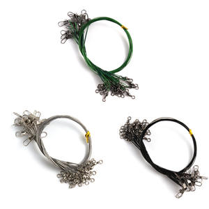 Lignes <span class=keywords><strong>de</strong></span> pêche, fil <span class=keywords><strong>de</strong></span> pêche <span class=keywords><strong>en</strong></span> acier inoxydable avec émerillons, connecteurs à clip, équipement <span class=keywords><strong>de</strong></span> pêche et matériel <span class=keywords><strong>de</strong></span> pêche, kit <span class=keywords><strong>de</strong></span> pêche pour leurres et appâts - Product Image 4