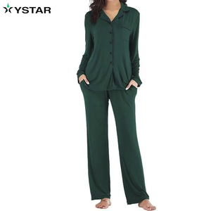 Abbigliamento <span class=keywords><strong>da</strong></span> <span class=keywords><strong>casa</strong></span> per donna all'ingrosso, pigiama <span class=keywords><strong>da</strong></span> donna in 2 pezzi abbigliamento <span class=keywords><strong>da</strong></span> notte per donna abbigliamento essenziale in maglia per la <span class=keywords><strong>casa</strong></span>, abbigliamento, Set pigiama - Product Image 4