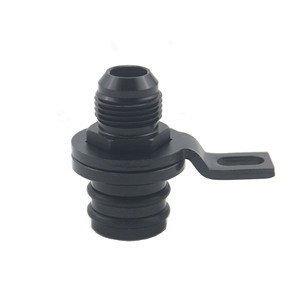 Aluminum Connector Adapter For Honda D Series <b>Block</b> Plug Breather 10mm Black Silver Alloy Intake Manifold Part TD901 - Product Image 4