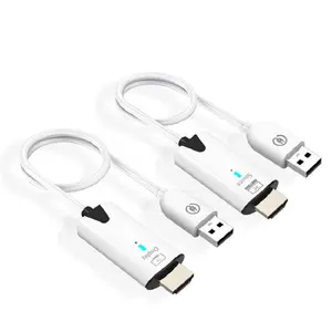 30M senza fili USB HDMI Type-C Extender Video ricevitore trasmettitore per PS4 interruttore DVD fotocamera PC telefono portatile al Monitor TV