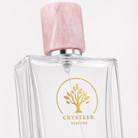 Flacon de parfum de luxe 50 ml vide en verre écologique avec bouchon en aluminium recyclable couleur personnalisée et diffuseur à bâtonnets 100 pièces