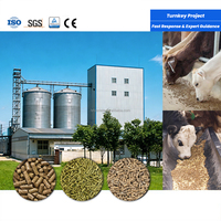 Línea de Producción de Pienso para Animales Luodate 5-10 T/H - Planta Automática de Fabricación de Pienso para Aves y Ganado