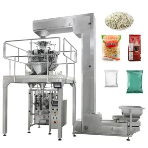 Автоматическая вертикальная упаковочная машина JKPACK для розлива и запечатывания кукурузной муки, 500 г, 1 кг