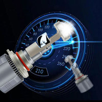 A80 Mini H7 LED Projecteur Lentille Phare Ampoules Feux De Croisement Canbus 20000LM 6000K Blanc RHD LHD Auto Motos Phares Antibrouillard Phare