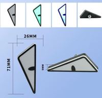 12V 24V Mini LED systèmes d'éclairage de moto Triangle clignotant coloré diable yeux Modification de la lumière pour une conduite sûre