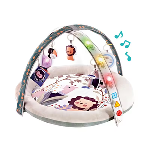 <span class=keywords><strong>Tapis</strong></span> de bébé rampant en coton de qualité supérieure avec matelas de <span class=keywords><strong>jeu</strong></span> de musique Toddler Colorbox Activity Infant Game Gym avec jouets détachables en peluche - Product Image 1