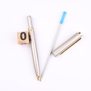 ปากกาลูกลื่นสแตนเลสแบบบิดได้พร้อมโลโก้สำหรับเป็นของขวัญทางธุรกิจ - Product Image 6