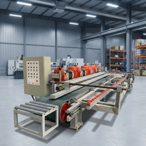 Machine de polissage de pierre à 8 têtes contrôlée par PLC automatique avec moteur et roulement pour granit et marbre - Product Image 1