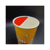 SP2826 Gobelet à sauce suspendu en plastique de qualité alimentaire, jetable, pour vinaigrette tomate, pour seau en carton
