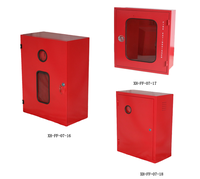 Boîtes durables de solution de stockage de poudre sèche d'armoire d'extincteur d'acier inoxydable et de plastique