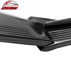 Pour Kia K5 2021-2024 GT-Line, 3 pièces, diffuseur de pare-chocs arrière, imitation carbone, PP, pièces automobiles de haute qualité, kit carrosserie - Product Image 5