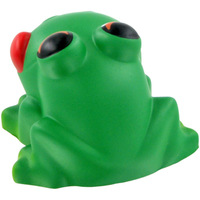 Vente en gros de grenouille en mousse pu jouets anti-stress jouets pour enfants grenouille en mousse PU jouets spongieux à montée lente pour animaux