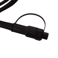 Cable de Conexión Preconectorizado de 5 mm HILINK MINI SC/APC con Revestimiento LSZH, 1F Monomodo, Pigtail FTTH de 75 m, Garantía de 5 Años, Resistente al Agua IP68