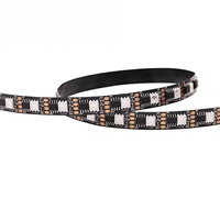 Tira de Luces LED Direccionables por Píxeles, Inteligentes y Programables, RGBW DC12V 5050 60 LEDs IP67 Impermeables de Cobre Ra90 USB para Paisajismo