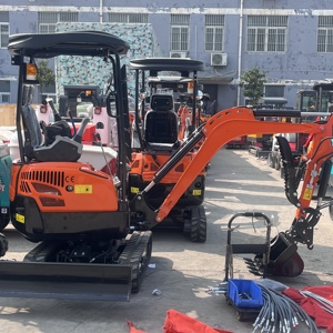 Miniexcavadora Motorizada de 1.8 Toneladas Ht18, Tipo Oruga, Profundidad de Excavación de 2060 mm - Product Image 1