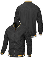 [250111008] Veste fonctionnelle élégante et minimaliste pour homme, 100 % fibre de polyester, manches longues, idéale pour les trajets quotidiens