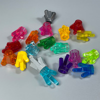 Juguete promocional Moc, bloques de construcción de partículas pequeñas, cristal mineral, piedra preciosa, decoración, juguete de plástico