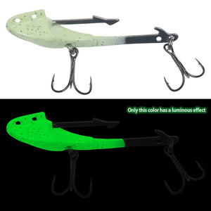 Hameçon plombé 15g 6.5cm VMC Blood Bar Hook à trois hameçons pour la pêche en eau douce au bar - Product Image 3