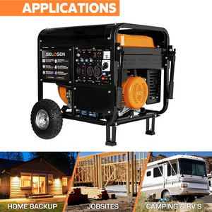Design 10KW 8kw <b>Gas</b> Powered Gasoline <b>Generator</b> With Starting System 120V 32L HSAMZ-<b>Gas</b>-Powered Portable <b>Generator</b> 10KW N - Product Image 3