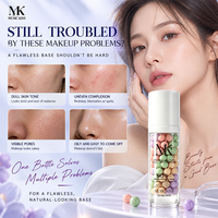 Crème pré-maquillage multi-effets à 4 couleurs en spirale, marque privée, pour une adhérence durable du fond de teint