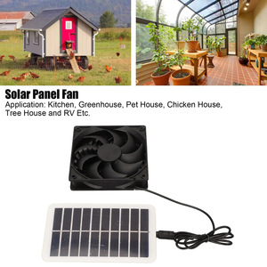 Ventilador de Extracción Solar Bass Source de 2W y 6V para Gallineros, Casas de Mascotas y Cuartos de Almacenamiento - Product Image 4