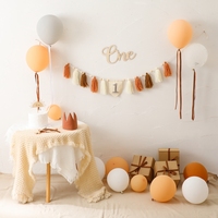 Décoration d'anniversaire pour bébé, bannière pour chaise haute, décoration de fête d'anniversaire pour bébé, ensemble de cadeaux pour baby shower