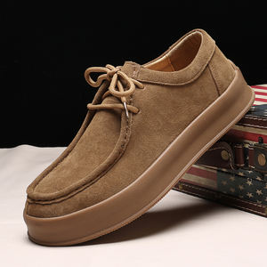 Zapatos de Vestir Personalizados, Zapatos de Negocios Vintage de Cuero Puro, Mocasines Retro de Piel de Vacuno de Primera Calidad, Zapatos Planos Casuales - Product Image 4