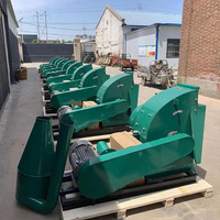 Machine à broyer les aliments pour animaux, modèle 420, broyeur de céréales, de paille, de foin sec et humide, coupe-paille, broyeur de haricots et de maïs, 400-2000 kg/h, 380V