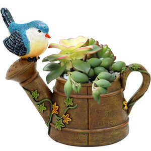 Pots de fleurs d'oiseaux de <span class=keywords><strong>jardin</strong></span> créatifs Offre Spéciale, pot de fleurs succulentes, personnalité, micro-pots de plantes de paysage pour décoration de <span class=keywords><strong>jardin</strong></span> - Product Image 1
