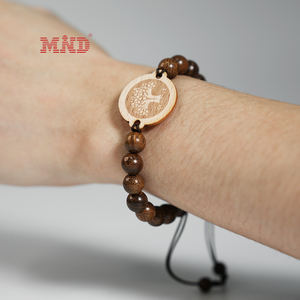 맞춤형 조절 가능 나무 <span class=keywords><strong>NFC</strong></span> <span class=keywords><strong>RFID</strong></span> 비즈 손목밴드 (호텔 리조트 출입 통제용 <span class=keywords><strong>NFC</strong></span> 팔찌) - Product Image 4