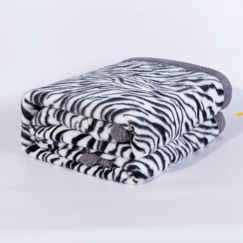 Thick Rabbit Faux Fur Fleece Blanket