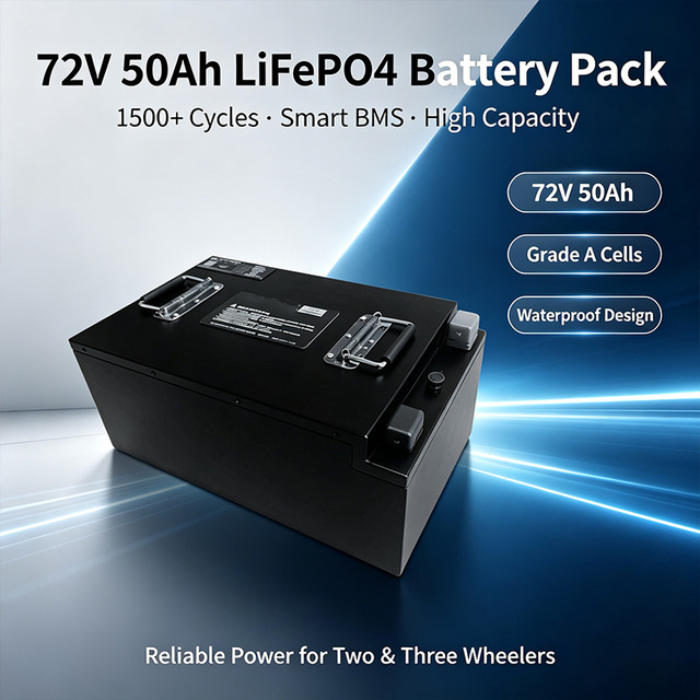 72V 50Ah Electric Scooter Lithium Ion Batteries Deep Cycle UN38.3 Certified Suitable for Cross Dealer Bulk Distribution Business