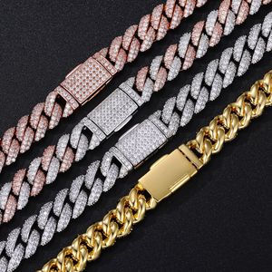 Cadena Cubana de Zirconia con Burbujas, Joyería Moderna Personalizada, Collar Hip-hop para <span class=keywords><strong>Hombre</strong></span> - Product Image 2