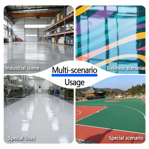 Revestimiento Acrílico <span class=keywords><strong>para</strong></span> Pisos de Exteriores de Larga Duración, <span class=keywords><strong>Material</strong></span> Acrílico Amortiguado <span class=keywords><strong>para</strong></span> Canchas de <span class=keywords><strong>Tenis</strong></span> y Baloncesto, Suelo Deportivo - Product Image 2