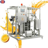 Pasteurisateur discontinu 1000L pour jus d'orange et de mangue
