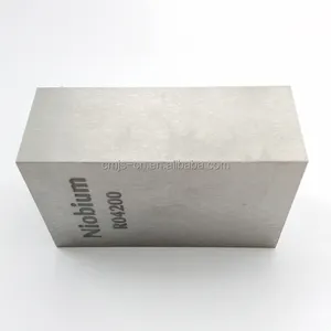 Cubo de nióbico metálico/em bloco/lingüeta