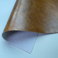 Tissu en similicuir PVC ciré à l'huile pour canapé, chaise, rembourrage de meubles, résistant à l'usure, imperméable, cuir synthétique facile à nettoyer