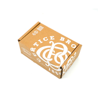 Boîte d'emballage en carton ondulé personnalisée pour vêtements, cosmétiques, électroniques, en matériau recyclable, type boîte d'avion, boîte cadeau, boîte couleur