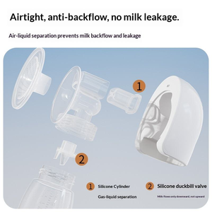 Extractor de Leche Eléctrico Manos Libres, Portátil, con Biberón para Lactancia - Product Image 6