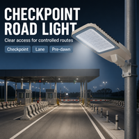 Lampadaire LED en aluminium IP65 étanche pour extérieur, éclairage routier haute luminosité pour parking et allée, éclairage nocturne, garantie 5 ans